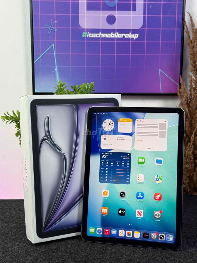 Apple iPad Air 7 M3 128GB 11inch sạc 2L như mới. Mua bán Máy tính bảng tại Quận 10 Tp Hồ Chí Minh được đăng bởi Phạm Anh Tuấn hình 1