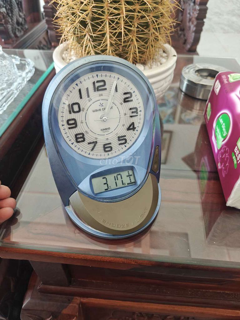 Đồng hồ báo thức Casio Xanh dương. Mua bán Nội thất, đồ gia dụng khác tại Huyện Ea Kar Đắk Lắk được đăng bởi Hiền hình 1