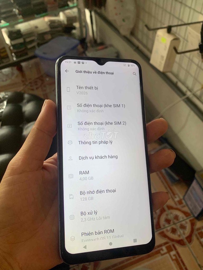 Vivo Y20 4GB 128GB Trắng. Mua bán Điện thoại tại Quận Bình Tân Tp Hồ Chí Minh được đăng bởi Đường Minh hình 1