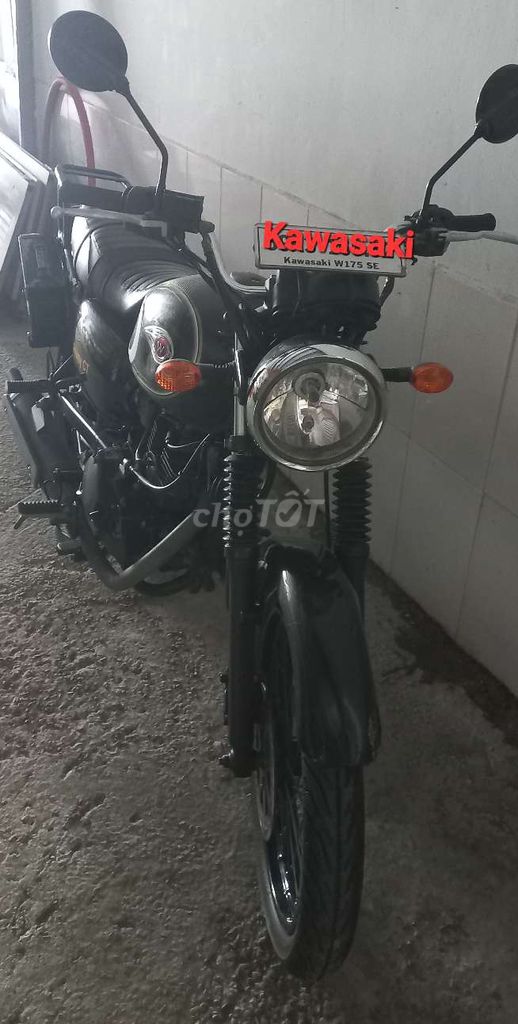 Kawasaki W175 SE Đen 35955 km. Mua bán Xe máy tại Quận Ninh Kiều Cần Thơ được đăng bởi bán để có tiền sài hình 3