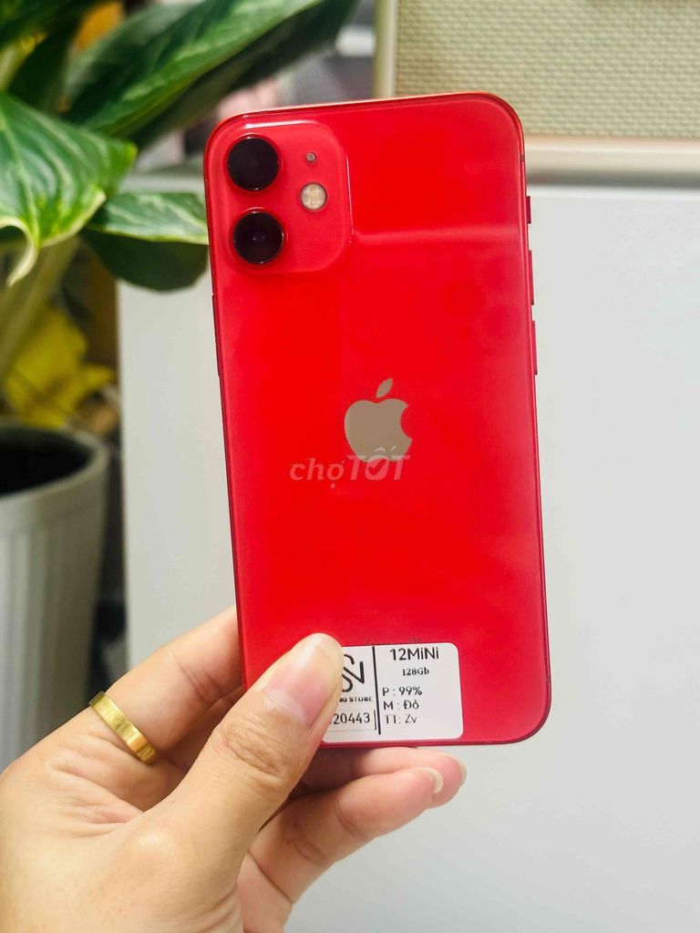 Apple iPhone 12 mini 128GB Nguyên Zin Đỏ. Mua bán Điện thoại tại Quận 10 Tp Hồ Chí Minh được đăng bởi Ngọng Store hình 1