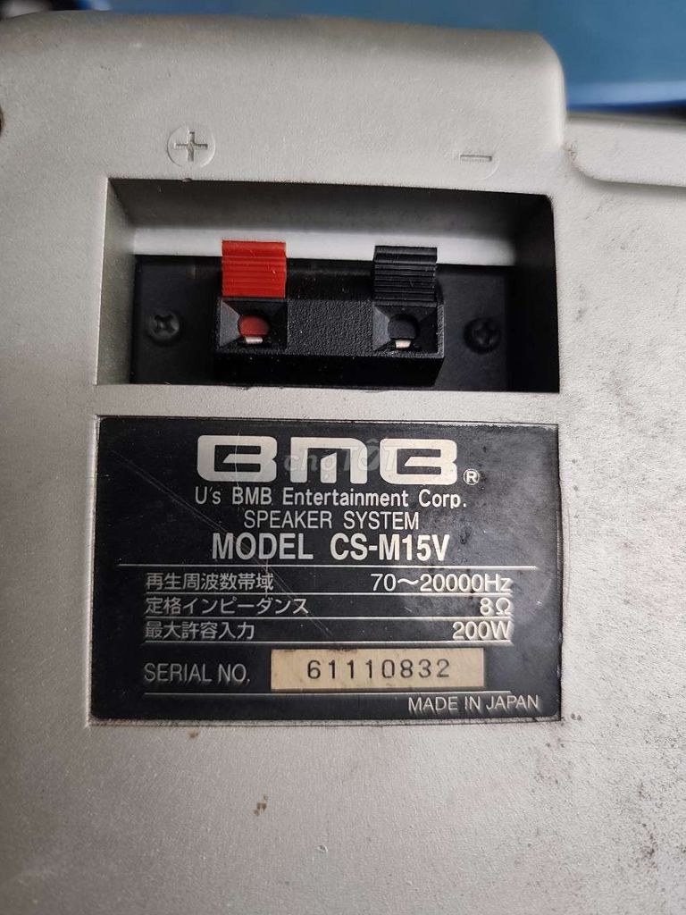cặp loa BMB cs 400w 1 cặp, loa nhật made in japan. Mua bán Tivi, Âm thanh tại Thị xã Điện Bàn Quảng Nam được đăng bởi Huỳnh phúc hình 4