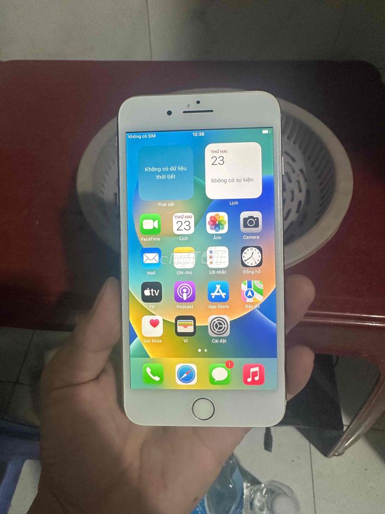 Apple iPhone 8 Plus 128GB Vàng hồng. Mua bán Điện thoại tại Thành phố Biên Hòa Đồng Nai được đăng bởi Thu bằng giá bán hình 1