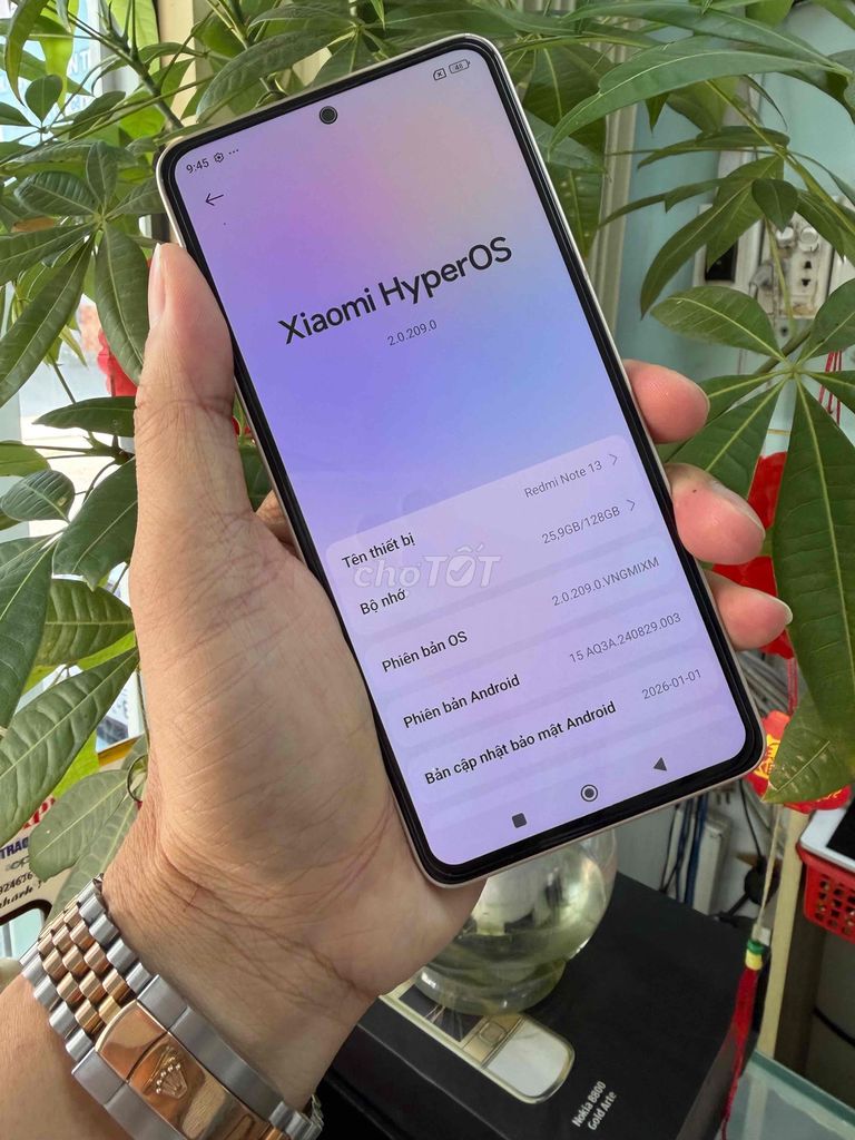 Xiaomi Redmi Note 13 128GB Trắng. Mua bán Điện thoại tại Thành phố Biên Hòa Đồng Nai được đăng bởi nguyễn út apple hình 1