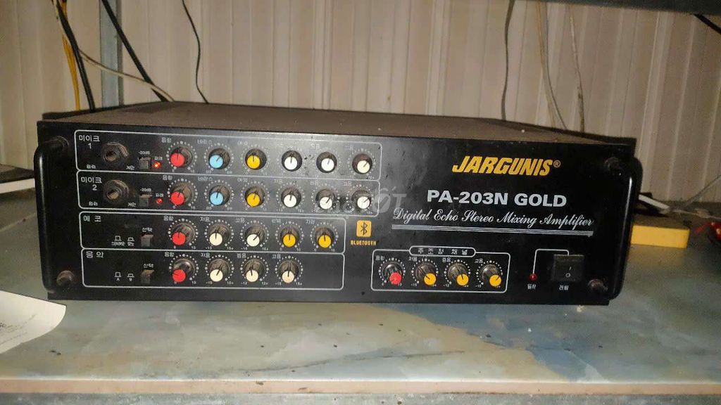Amply Jargunis PA-203N GOLD Đen Bluetooth. Mua bán Tivi, Âm thanh tại Quận Ninh Kiều Cần Thơ được đăng bởi Nhi Trần hình 1
