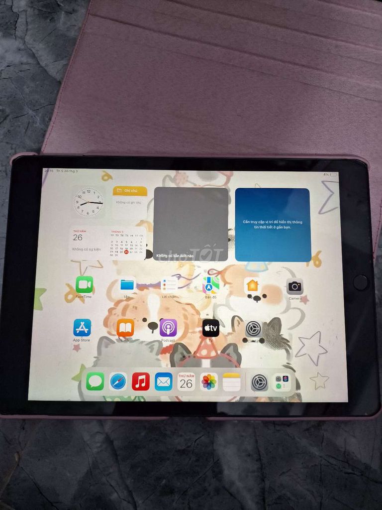 Apple iPad Gen 9 64GB Xám. Mua bán Máy tính bảng tại Huyện Châu Phú An Giang được đăng bởi Thái Hoàng Kha hình 1