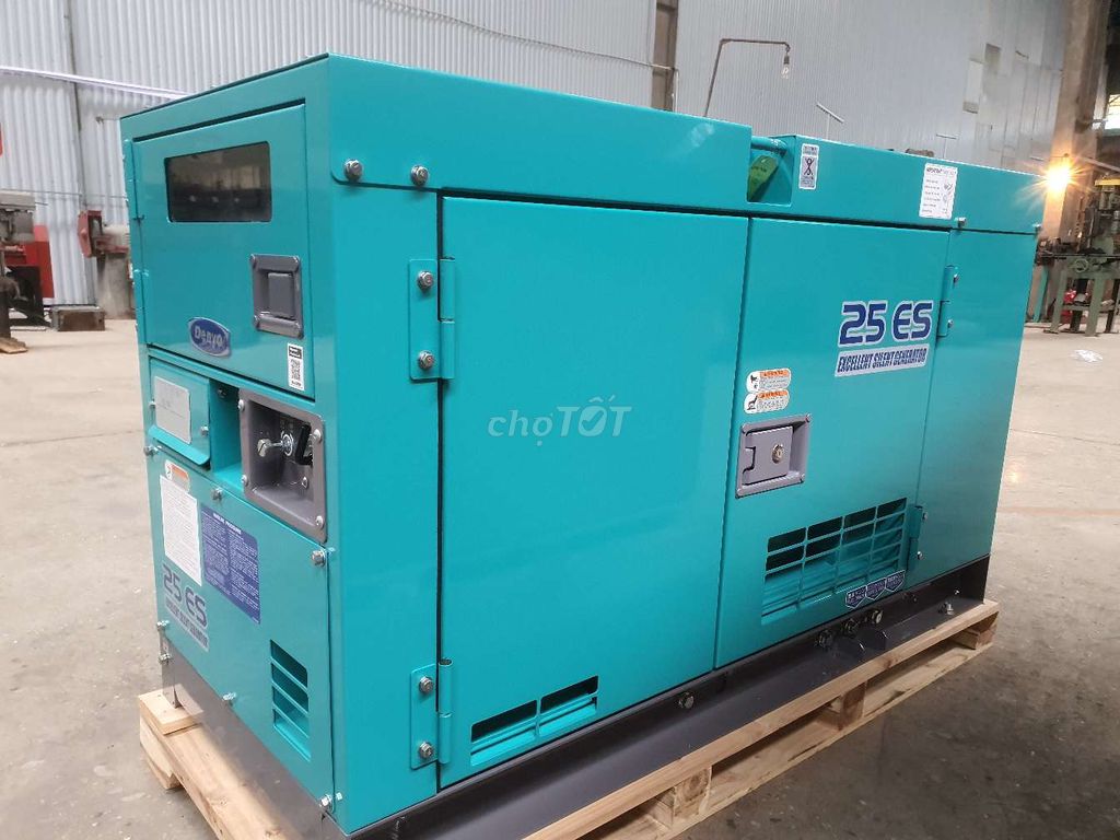 Máy phát điện 25kva lắp cho Container