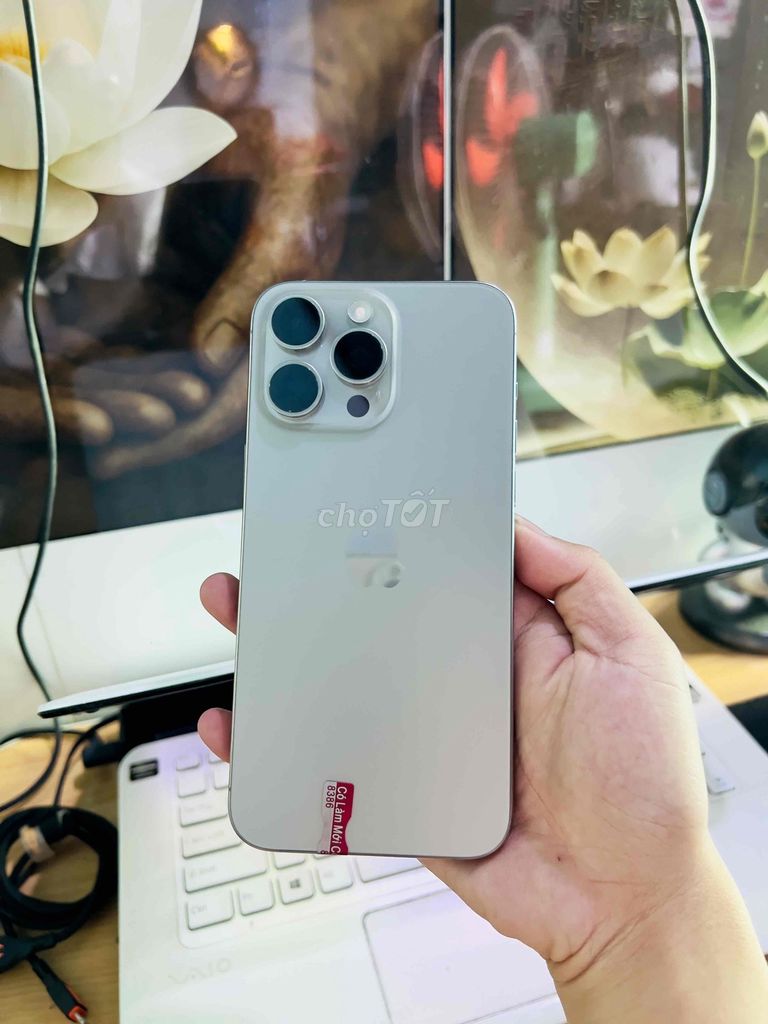 Apple iPhone 15ProMax 256GB xám titan Quốc tế. Mua bán Điện thoại tại Thị xã Phú Mỹ Bà Rịa - Vũng Tàu được đăng bởi Bi  hình 1
