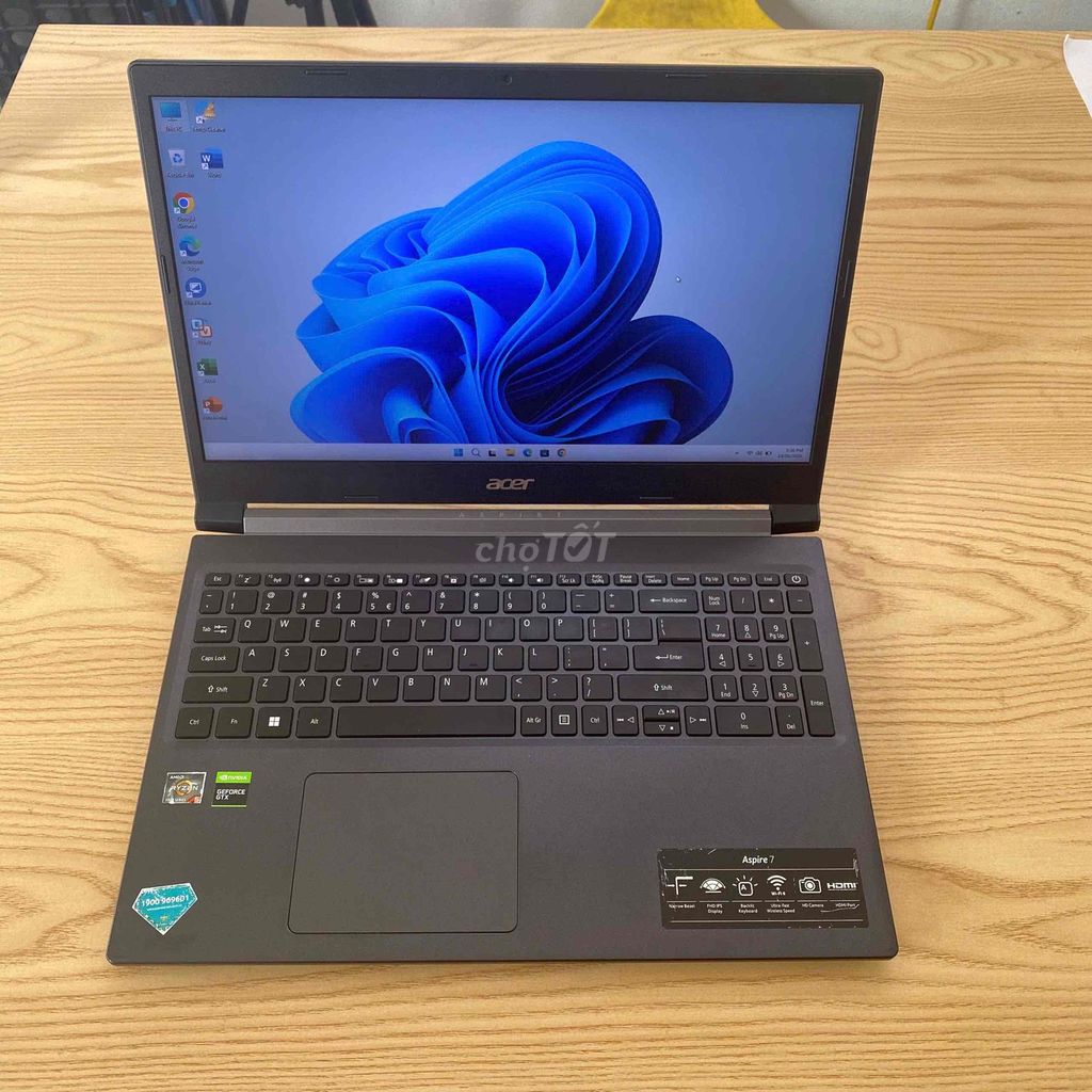 Acer Aspire A715-42G Ryzen 5 8/512GB GTX 1650. Mua bán Laptop tại Quận Cầu Giấy Hà Nội được đăng bởi Laptopplusvn hình 1