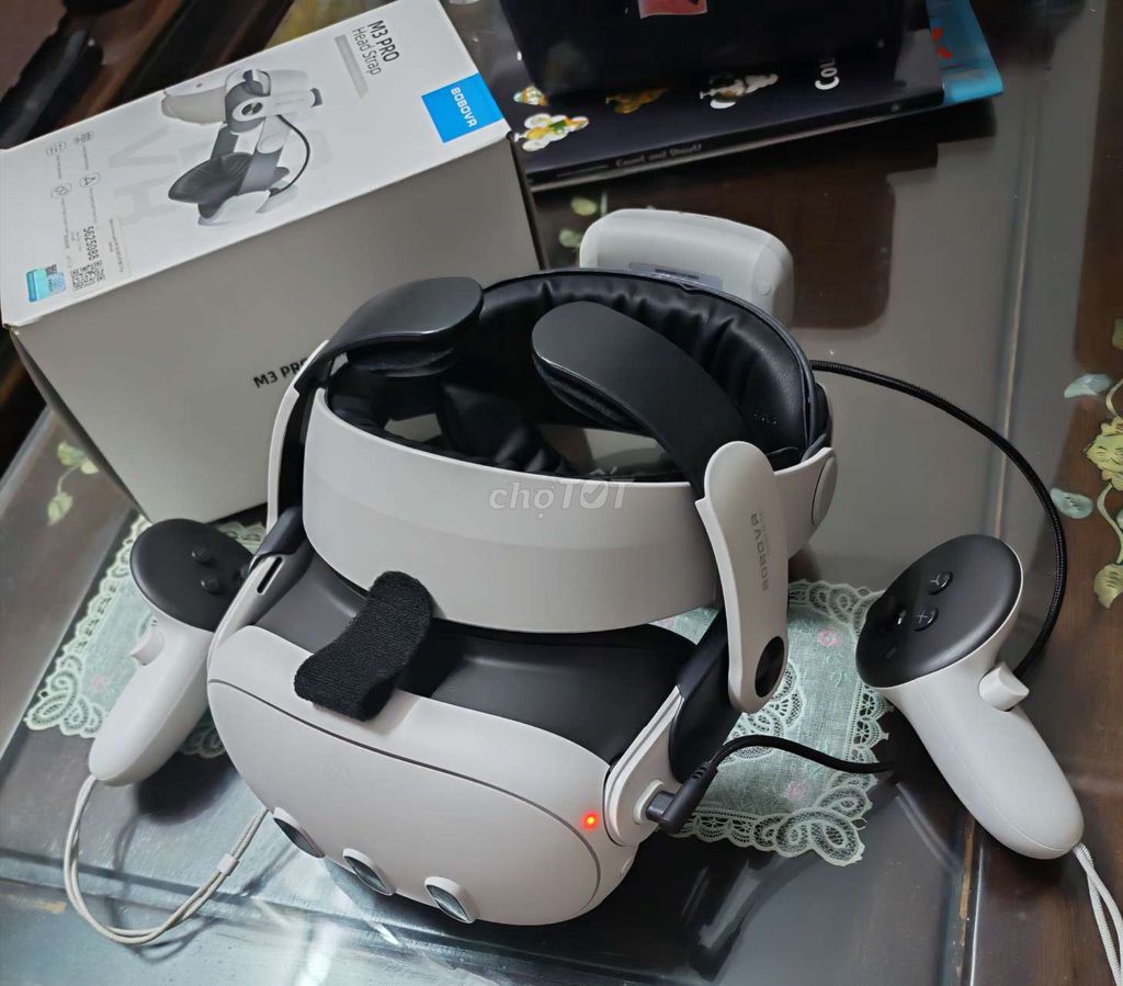 Meta Quest 3 512GB Likenew 99% Strap Bobovr M3 Pro. Mua bán Thiết bị chơi game tại Quận Ngũ Hành Sơn Đà Nẵng được đăng bởi José Mourinho hình 1
