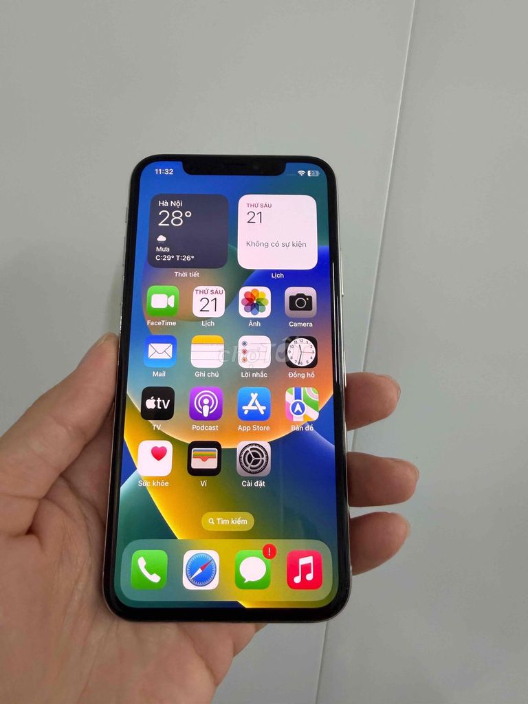 iPhone X Trắng quốc tế zin all. Mua bán Điện thoại tại Quận Ninh Kiều Cần Thơ được đăng bởi LyN hình 1