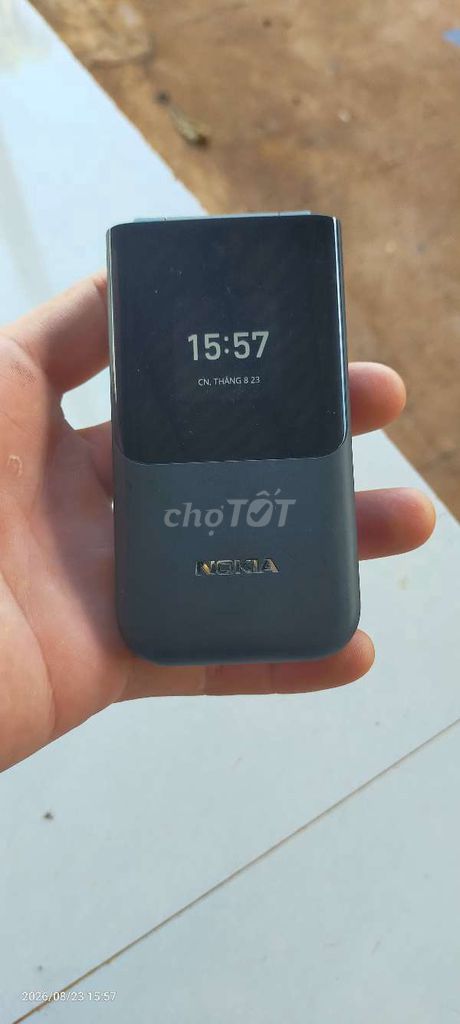 Nokia 2720 Flip Đen. Mua bán Điện thoại tại Thành phố Buôn Ma Thuột Đắk Lắk được đăng bởi HÒA DUBAI hình 1