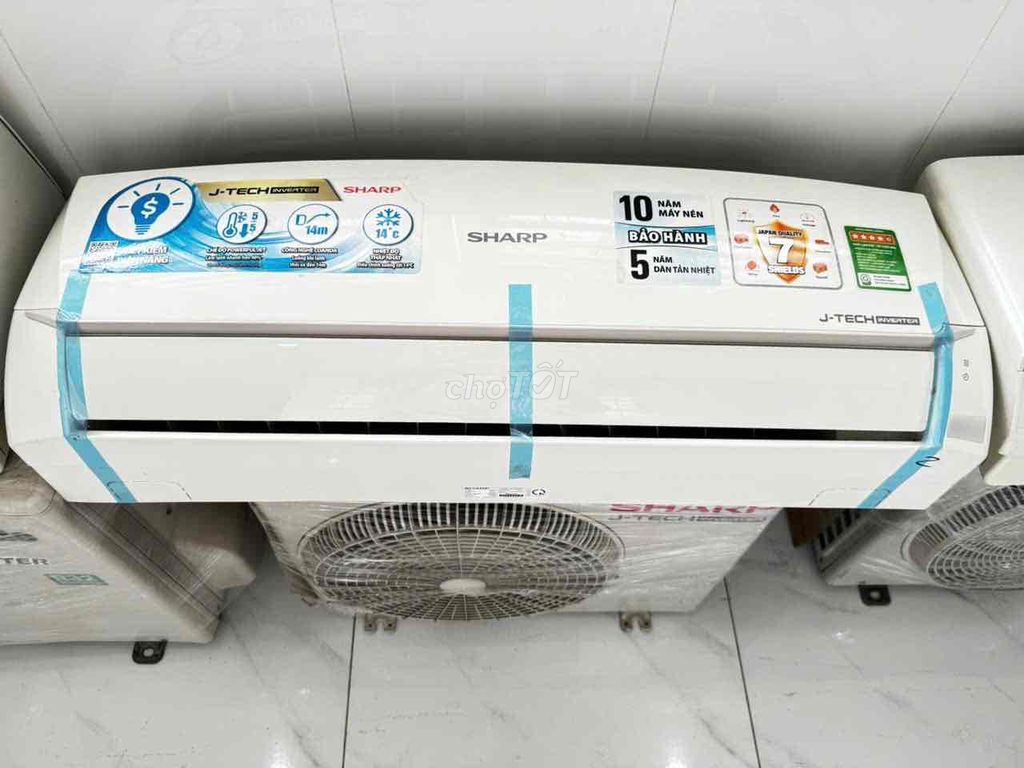 💥MÁY LẠNH SHARP 1hp INVETER MỚI 95-97%