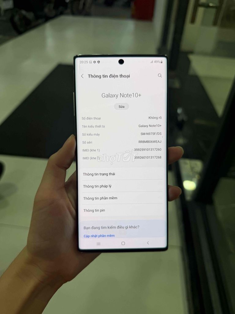 Samsung Galaxy Note 10 Plus 12GB/256GB Bạc. Mua bán Điện thoại tại Thành phố Thủ Dầu Một Bình Dương được đăng bởi Điện Thoại Giá rẻ Bình Dương hình 1