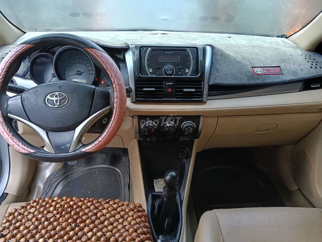 Toyota Vios E 1.5 số sàn sx 2014. Mua bán Ô tô tại Thành phố Thủ Dầu Một Bình Dương được đăng bởi Phan Hoàng Ân hình 9