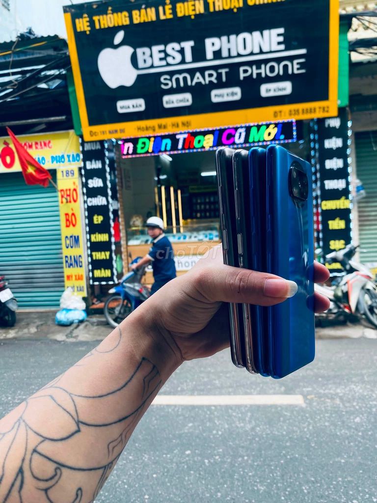 Xiaomi Poco X3 Pro 128GB Xanh Bạc. Mua bán Điện thoại tại Quận Ba Đình Hà Nội được đăng bởi Hội Đồ Điện Tử hình 1