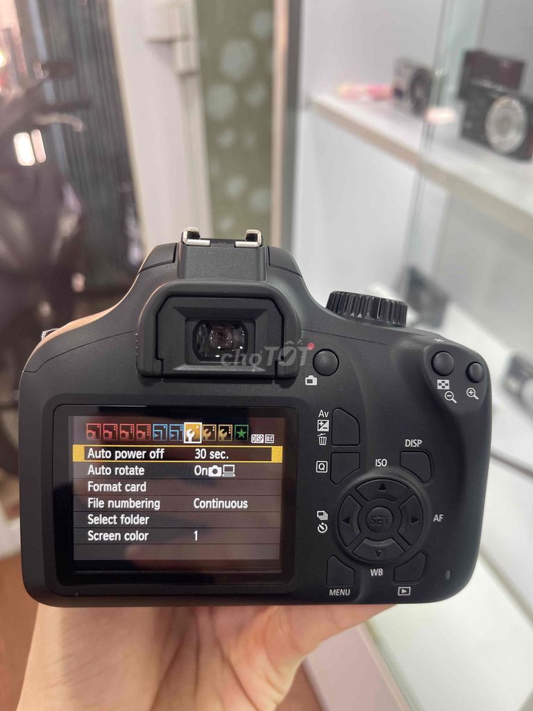 Máy ảnh Canon 3000D kít 18-55. Mua bán Máy ảnh, Máy quay tại Quận 10 Tp Hồ Chí Minh được đăng bởi Máy Ảnh MD hình 1