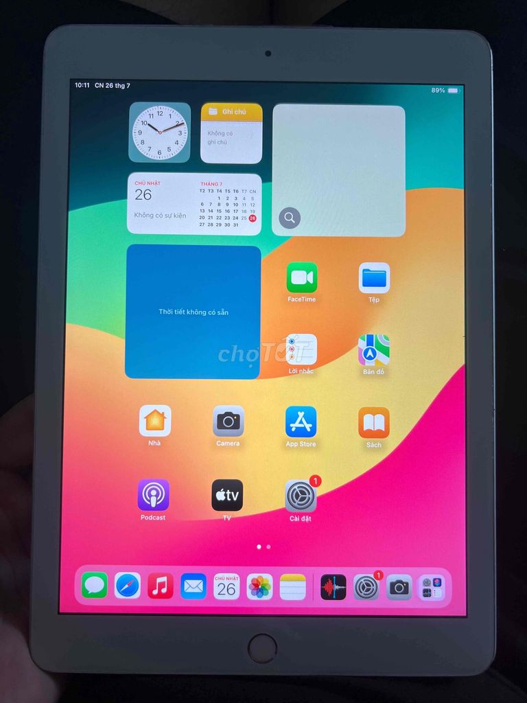 iPad gen 6 128GB Wifi. Mua bán Máy tính bảng tại Quận Tây Hồ Hà Nội được đăng bởi dee dee hình 1