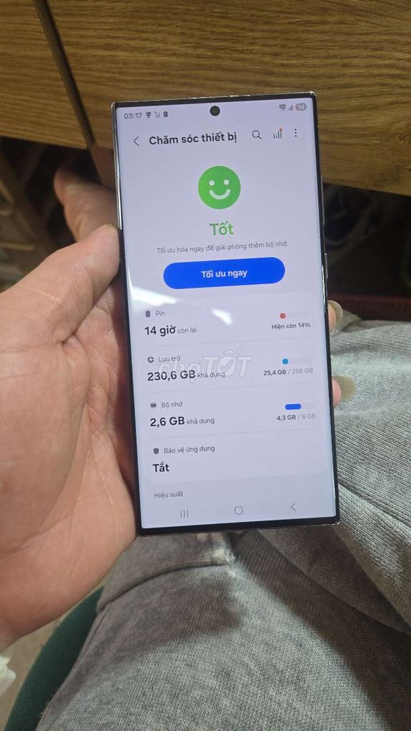 Samsung Galaxy S23 Ultra 256GB Đen. Mua bán Điện thoại tại Quận Nam Từ Liêm Hà Nội được đăng bởi Phan hùng  hình 1