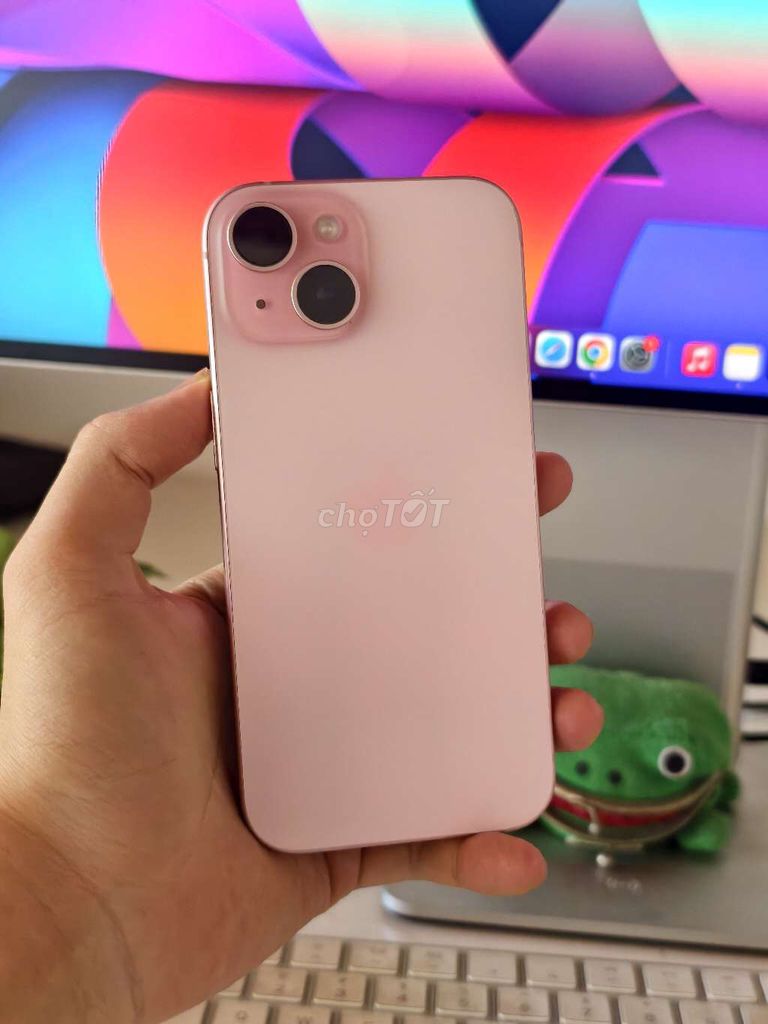  iPhone 15 128GB Quốc Tế khay sim, zin nguyên bản . Mua bán Điện thoại tại Quận Liên Chiểu Đà Nẵng được đăng bởi Minh Hiệp CócXanhMobile hình 1