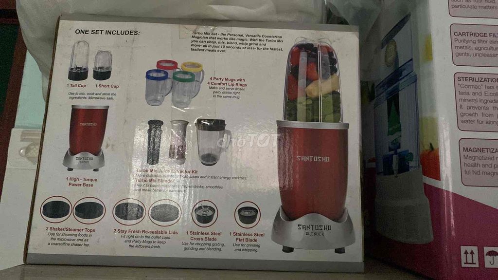 máy xay đa năng xay sinh tố, xay hạt, làm kem. Mua bán Bếp, lò, đồ điện nhà bếp tại Quận 8 Tp Hồ Chí Minh được đăng bởi Lucky AL  hình 1