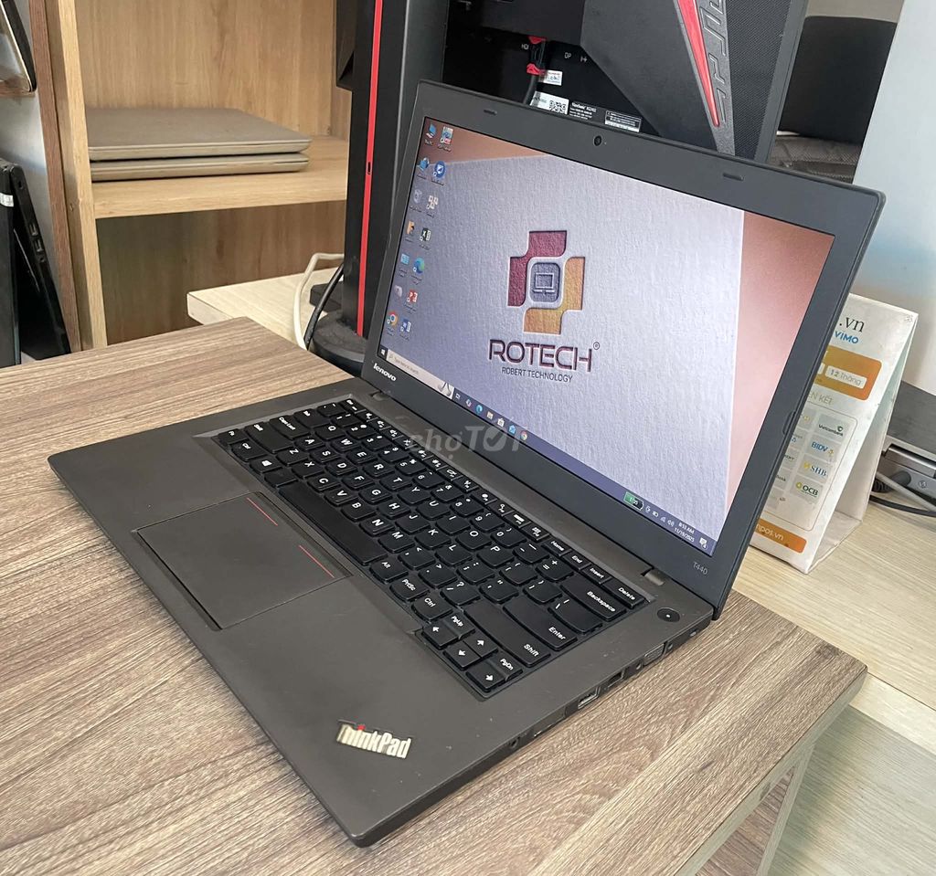 Lenovo thinkpad T440 i5-4300U 8GB 120GB Pin 3-4H. Mua bán Laptop tại Quận Bình Tân Tp Hồ Chí Minh được đăng bởi Rotech Store hình 1