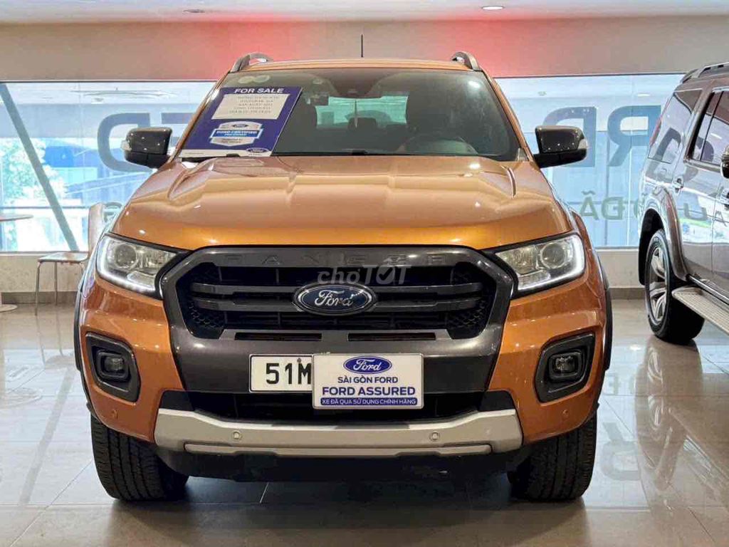 Ford Ranger Wildtrak 2018 полный приводом оранжевый 119.000 км