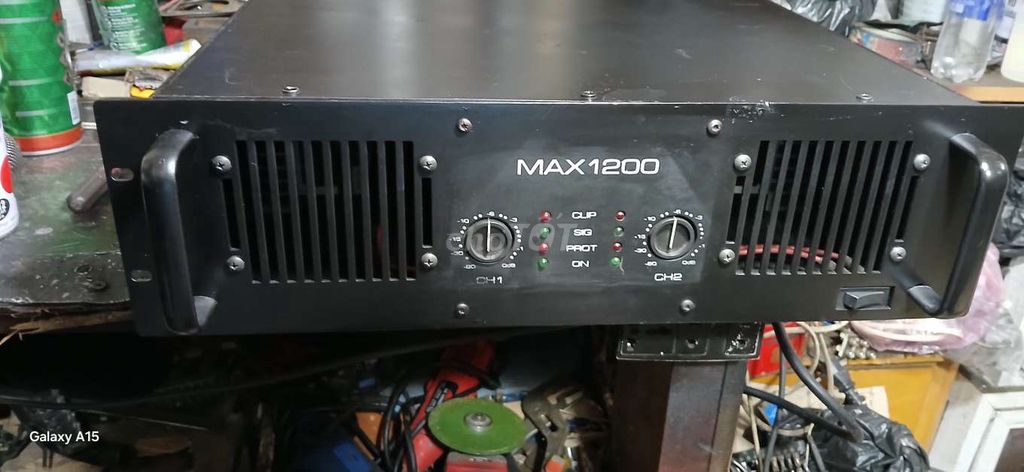 Cục đẩy công suất MAX1200 Đen. Mua bán Tivi, Âm thanh tại Quận Hải An Hải Phòng được đăng bởi hoàng bảo hình 1