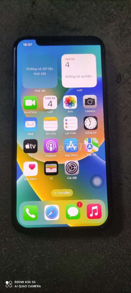 Apple iPhone X 64GB Đen Đã sử dụng. Mua bán Điện thoại tại Quận Thanh Xuân Hà Nội được đăng bởi Anh Duc hình 1