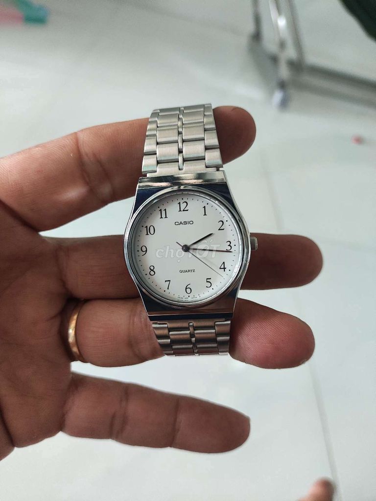 Đồng hồ đeo tay Casio Kim loại 36mm. Mua bán Đồng hồ tại Thành phố Phan Rang-Tháp Chàm Ninh Thuận được đăng bởi Trung Đồng Hồ Si Nhật  hình 1