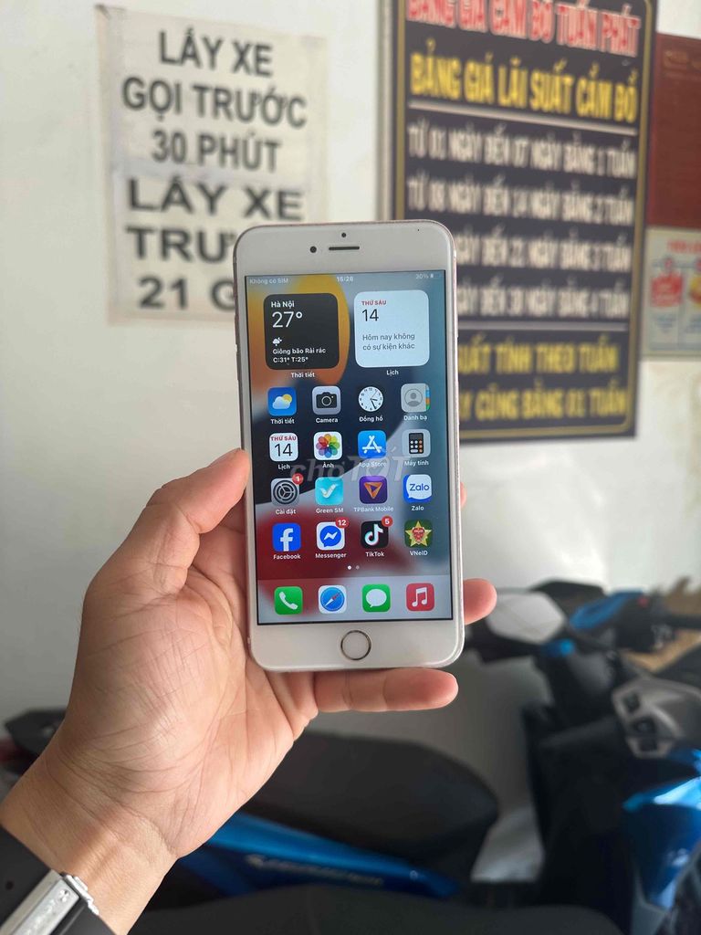 Apple iPhone 6s Plus 16GB Hồng Like New. Mua bán Điện thoại tại Quận Gò Vấp Tp Hồ Chí Minh được đăng bởi HQ1986 Thanh Lý Cầm Đồ hình 1