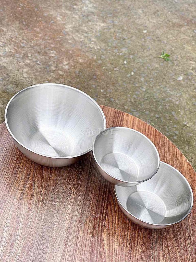 SET 3 THỐ INOX CHIA VẠCH