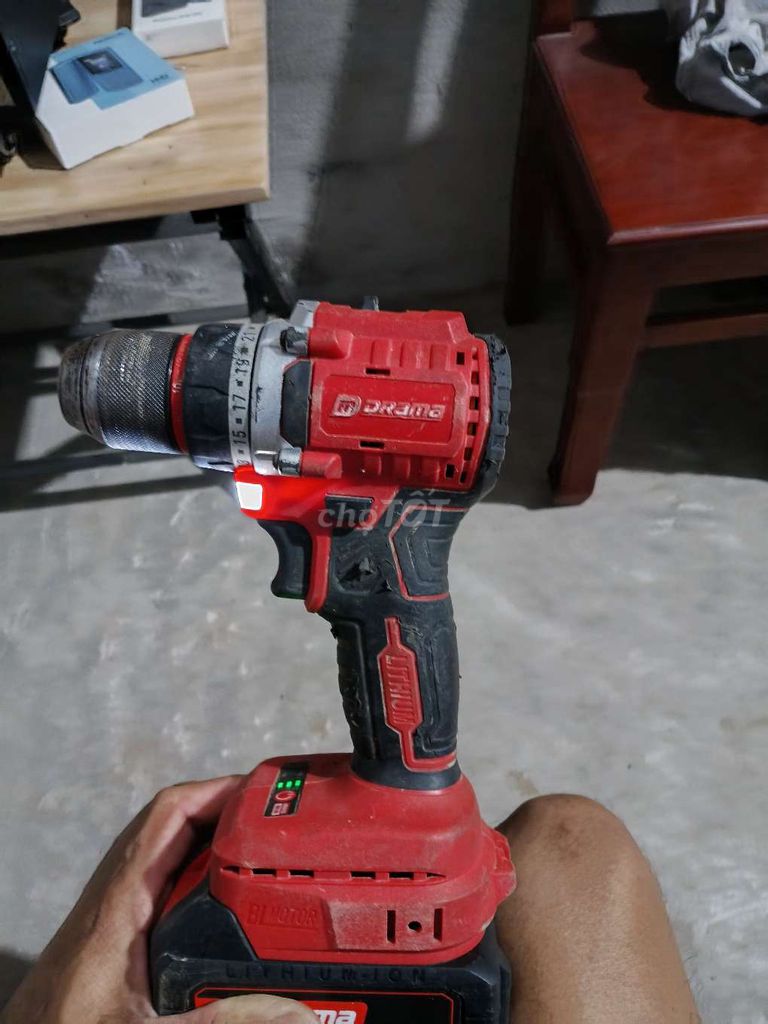Thân máy khoan Drama HD-5221 Pin Đỏ. Mua bán Nội thất, đồ gia dụng khác tại Thành phố Bến Tre Bến Tre được đăng bởi Tâm hình 1