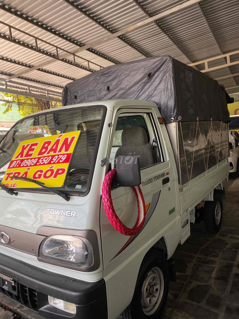 thaco towner thùng kèo bạc như mới. Mua bán Xe tải, xe ben tại Thành phố Mỹ Tho Tiền Giang được đăng bởi Thắng Ôtô Cũ hình 1