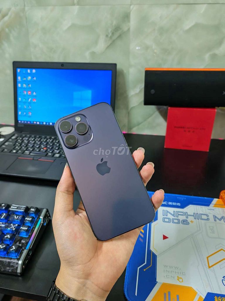 Apple iPhone 14 Pro Max 128GB Tím Đã sử dụng. Mua bán Điện thoại tại Huyện Đông Anh Hà Nội được đăng bởi Đại Húp iPhone Lock Đông Anh hình 1