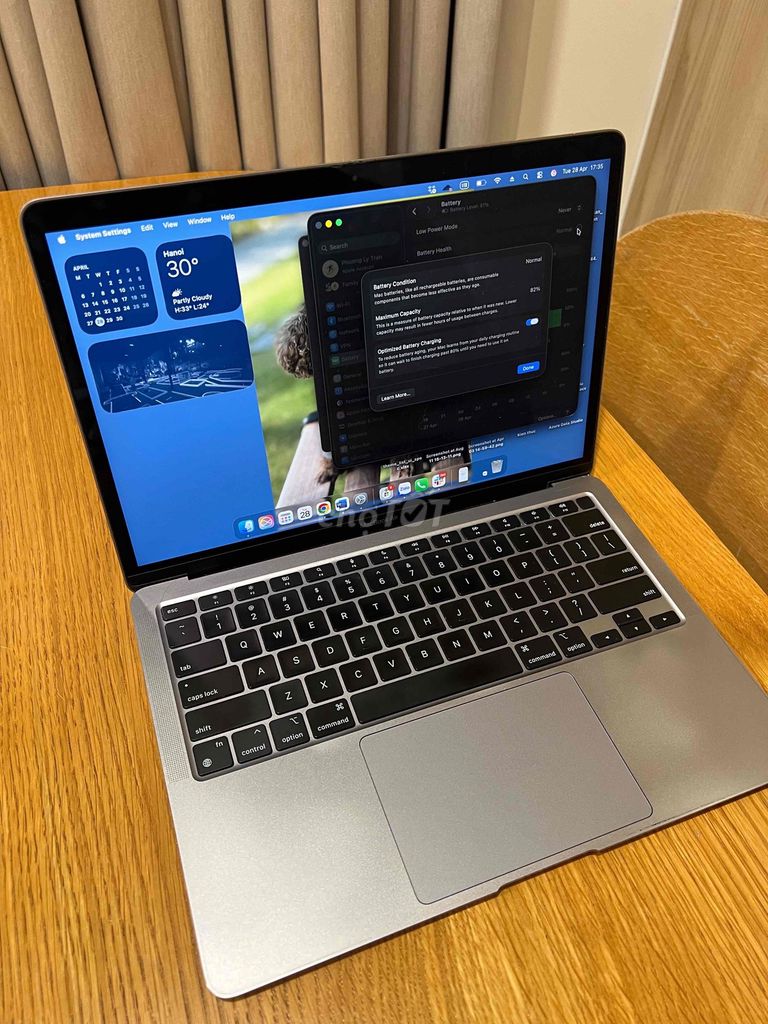 Apple MacBook Air M1 8GB Xám. Mua bán Laptop tại Thành phố Thủ Đức Tp Hồ Chí Minh được đăng bởi Phương Ly hình 1