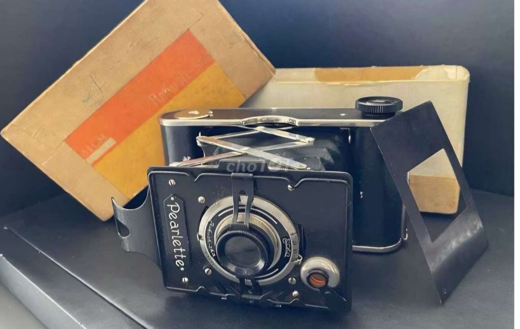 Máy ảnh Pearlette Đen Cổ điển. Mua bán Máy ảnh, Máy quay tại Quận Cái Răng Cần Thơ được đăng bởi KanTho Film Cameras hình 1
