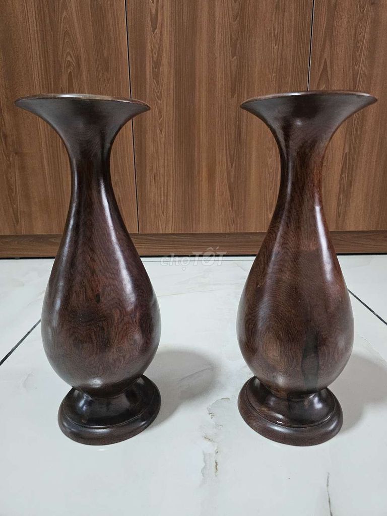 Lộc bình Gỗ 32cm. Mua bán Đồ sưu tầm, đồ cổ tại Quận 8 Tp Hồ Chí Minh được đăng bởi Thanh lý rẻ hình 1