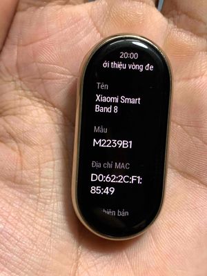 Xiaomi Mi Band 8 - Vàng gold. Mua bán Thiết bị đeo thông minh tại Thành phố Thủ Đức Tp Hồ Chí Minh được đăng bởi Ngô Tấn Phát