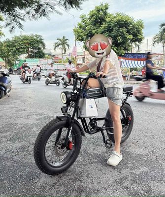 Xe đạp điện trợ lực màu Đen. Mua bán Xe điện tại Quận Lê Chân Hải Phòng được đăng bởi Nghiêm Hoài Nam