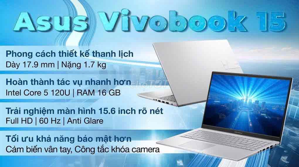 Asus Vivobook 15 i5-120U 15.6 inch. Mua bán Laptop tại Quận Cái Răng Cần Thơ được đăng bởi  Quân hình 1