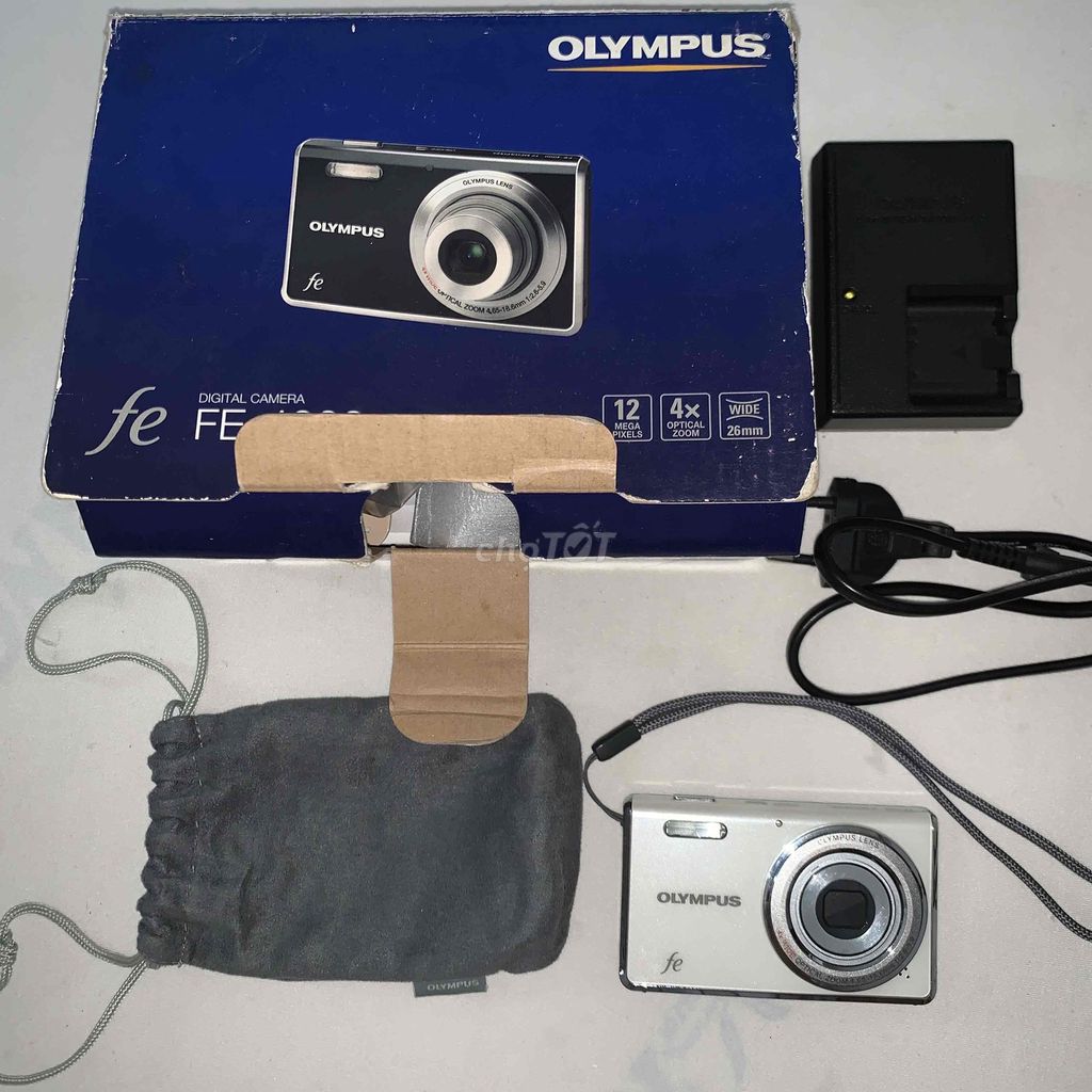 MÁY ẢNH OLYMPUS FE-4000 TRẮNG. Mua bán Máy ảnh, Máy quay tại Quận 10 Tp Hồ Chí Minh được đăng bởi Vân Lê hình 1