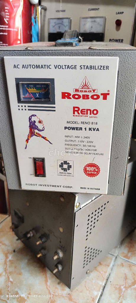 Bán ổn áp Robot 1kva zin đẹp giá 600k. Mua bán Đồ chuyên dụng, Giống nuôi trồng tại Thành phố Thủ Đức Tp Hồ Chí Minh được đăng bởi Đợi Ai N2N hình 1