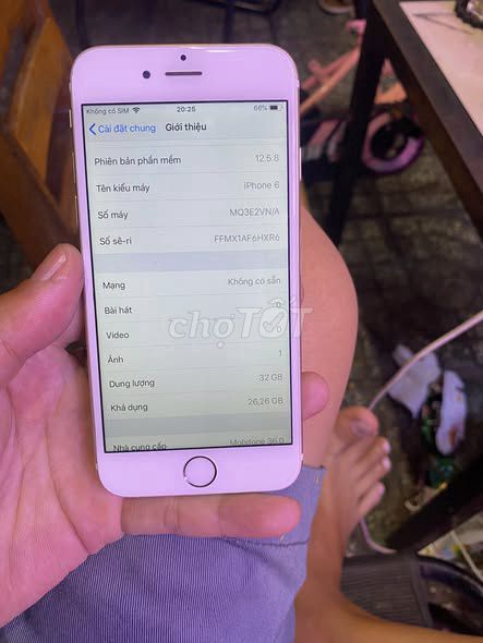 Apple iPhone 6 32GB Vàng. Mua bán Điện thoại tại Quận Tân Bình Tp Hồ Chí Minh được đăng bởi Hội Đồ Điện Tử hình 1