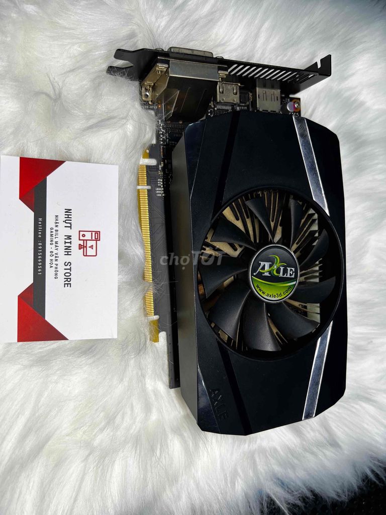 Card GTX 1060 (3G) AXLE Giá Rẻ Cho Anh Em. Mua bán Linh kiện (RAM, Card...) tại Thành phố Thủ Đức Tp Hồ Chí Minh được đăng bởi Nhựt Minh Store hình 1