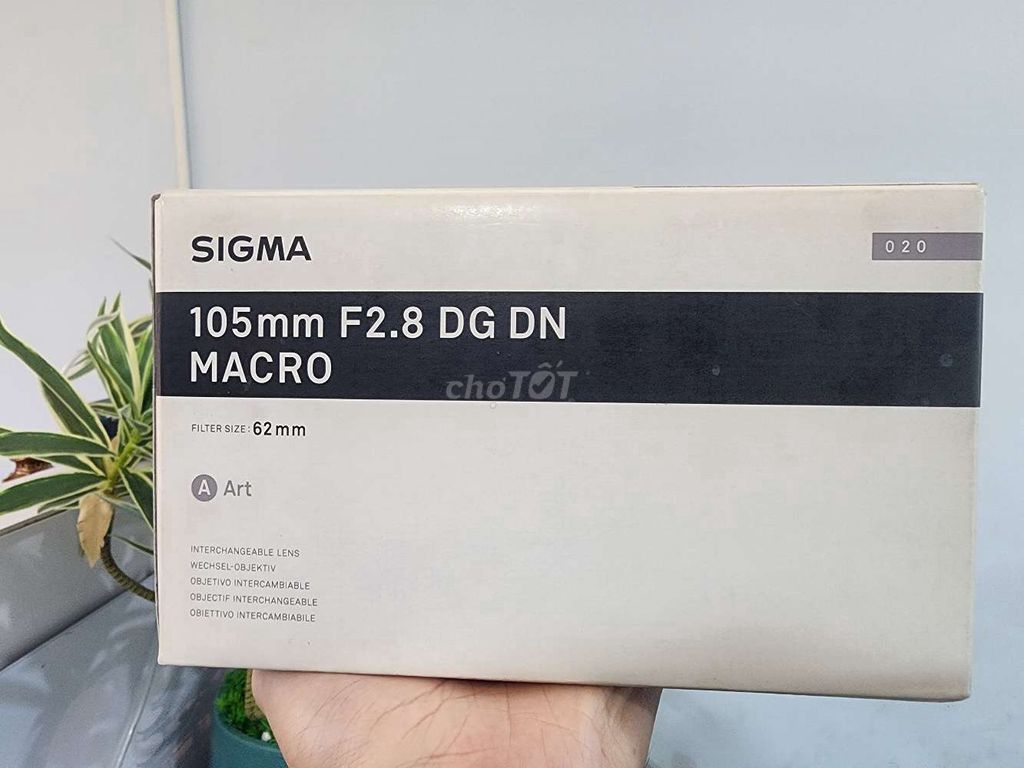 Sigma For Sony 105mm F2.8 Likenew 99% fullbox