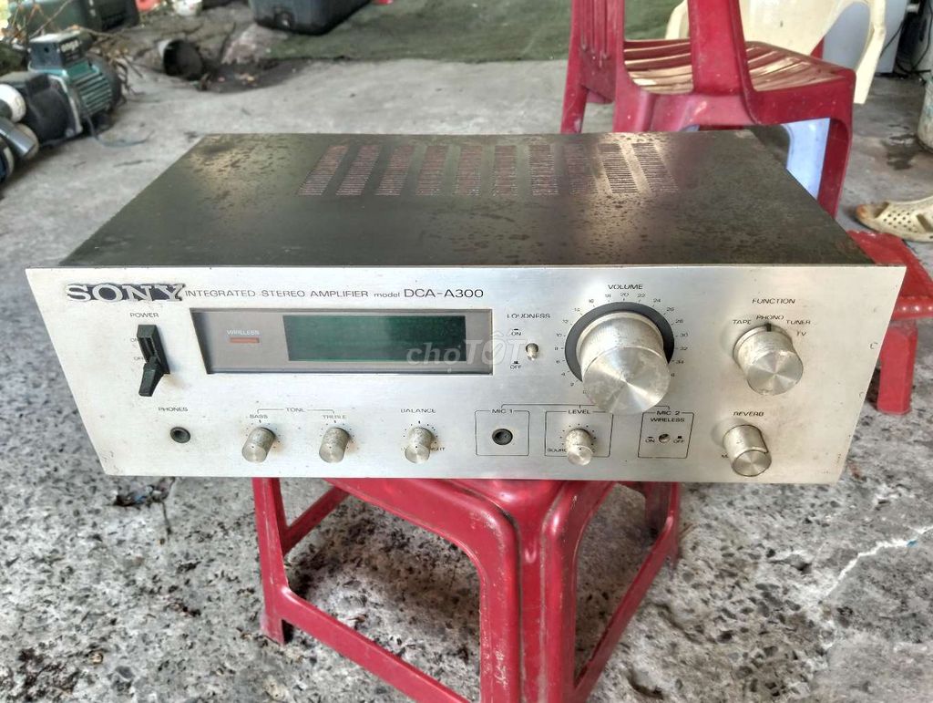 Amply Sony DCA-A300 Bạc. Mua bán Tivi, Âm thanh tại Huyện Bình Chánh Tp Hồ Chí Minh được đăng bởi chuyên bán đồ  hình 1