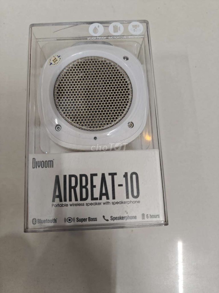 Loa Bluetooth Divoom AIRBEAT-10 Trắng Mới. Mua bán Tivi, Âm thanh tại Quận 4 Tp Hồ Chí Minh được đăng bởi ThanhTùng hình 1