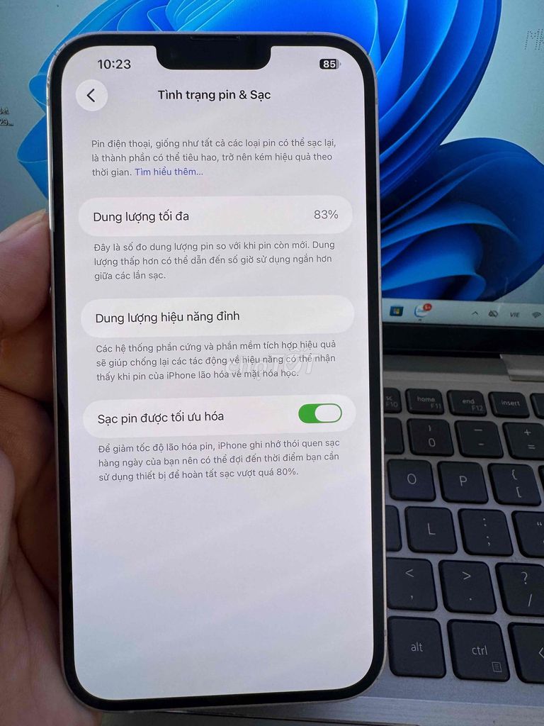 Apple iPhone 14 Plus 128GB Tím LL/A Pin 83%. Mua bán Điện thoại tại Quận 6 Tp Hồ Chí Minh được đăng bởi QUỐC THIÊN BÁN GÓP 0 ĐỒNG  hình 1