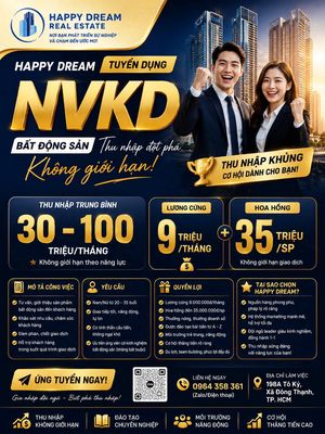 CSKH LƯƠNG CỨNG 9TRIỆU,THU NHẬP K GIỚI HẠN
